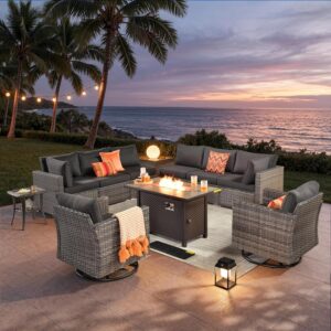 Eleven Piece Weather Resistant Outdoor Furniture Set